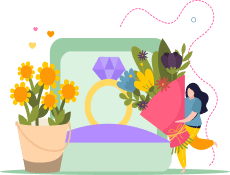Customer satisfaction illustration